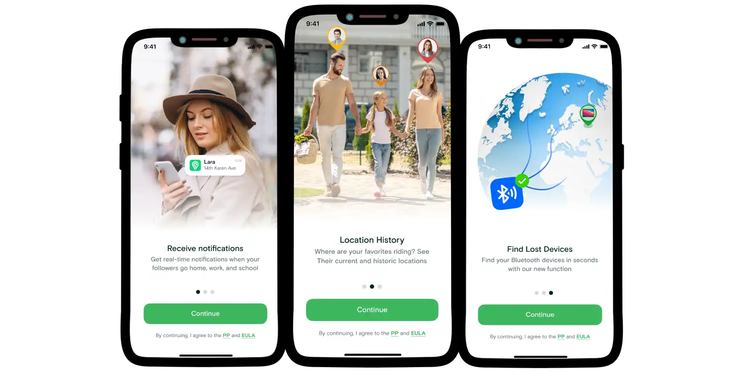Real-Time Tracking number interface app of Number Tracker
